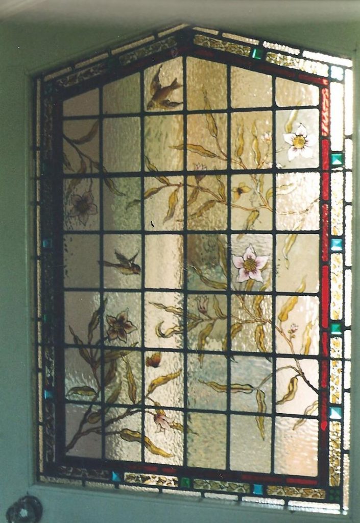 Restoration of an Edwardian Stained Glass Window Hurdy Gurdy Glass